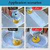 3pcs Grinding Wheel Brazed Grinding Head 14mm Thread For Marble Granite Terrazzo Quartz Concrete Polishing