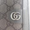 Gucci 760238 Bifold Wallet Gray GG Supreme Canvas/leather Mens