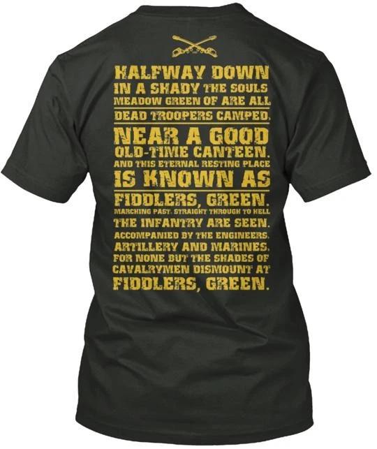

Fiddlers Green Cavalry Scout Recon Tee T-Shirt Made in the USA Size S to 5XL 4XL
