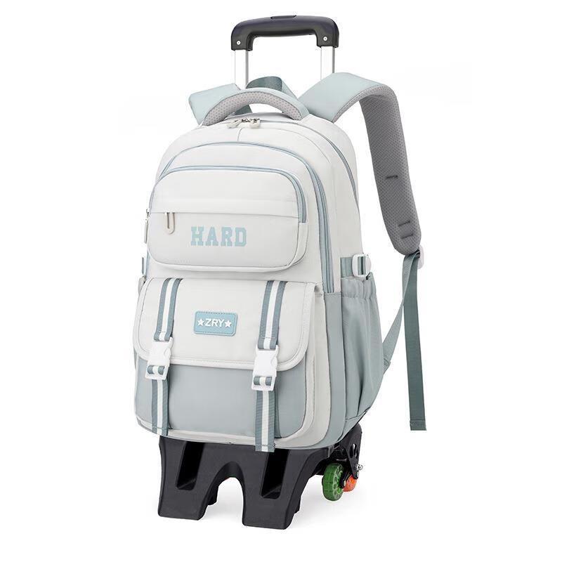 

MIAOQIAO Kids Waterproof Rolling School Backpack Standard