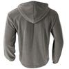 Pullover Herren Herbst und Winter Fleece Kapuzenpullover Locker Tasche Halber Reißverschluss Kapuzenpullover für Herren