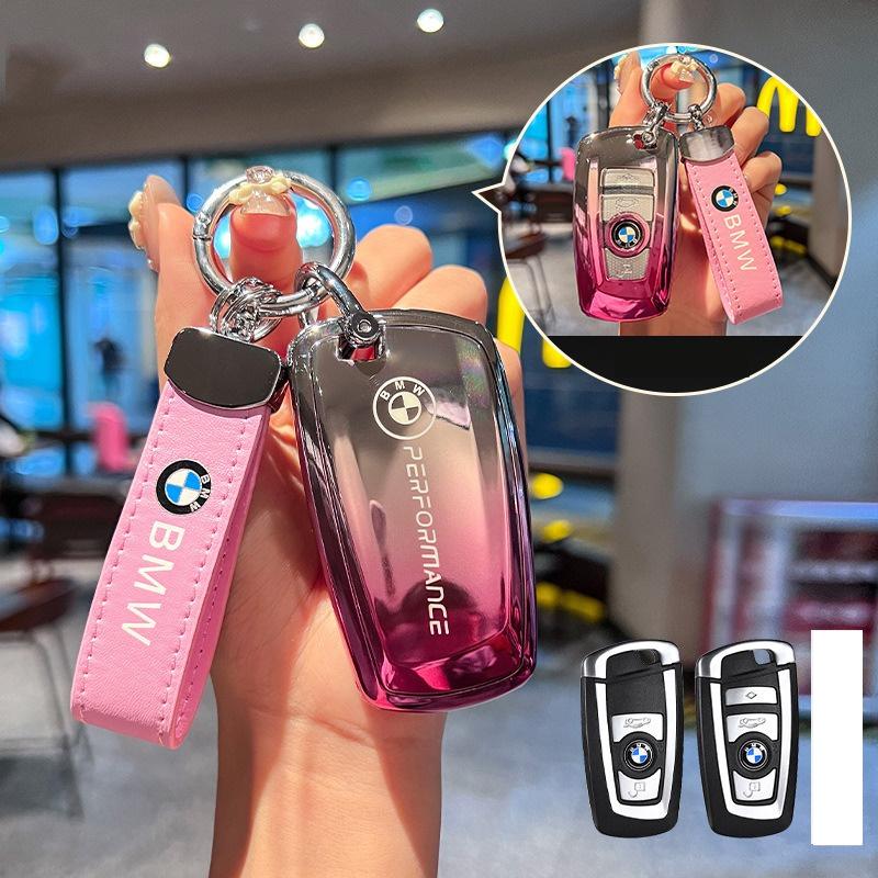 For BMW F30 F31 F32 F34 F20 F21 F07 F10 1 3 7 Series X1 X3 G01 X4 G02 X5 F15 F16 M3 M4 Car Key Case Fob Cover Smart Remote Shell WC9