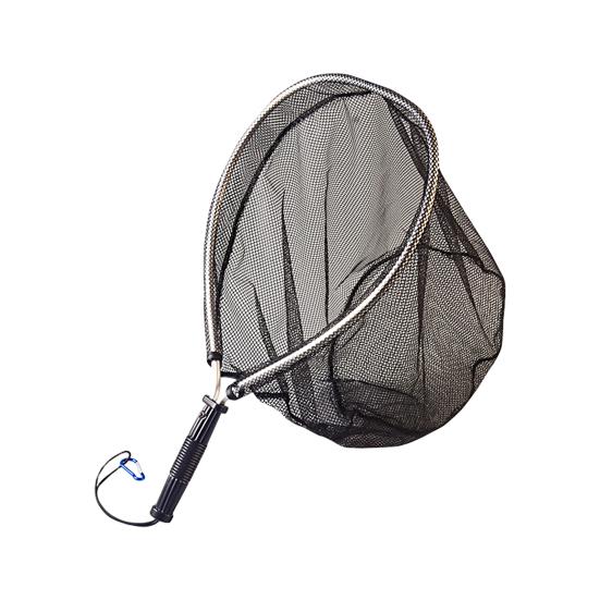 Fishing Landing Net Strong Load-bearing Catch Fish Aluminum Alloy Handle Round Fishing Brail for Outdoor Fishing