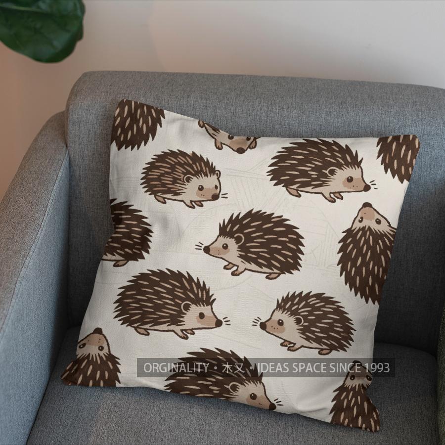 2D Geometric Paper-Cut Rabbit Pattern Cushion Cover Pattern Cushion Cover Suitable For Sofa Bedroom Car Pillow Cover