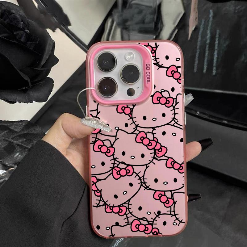 Adorable Hello Kitty Case For Huawei Honor 400 Lite Pro 90 Lite X9B X9D X9A X8A X7B X7D X7A X6B X6C 5G  Sanrio Cute Phone Casing