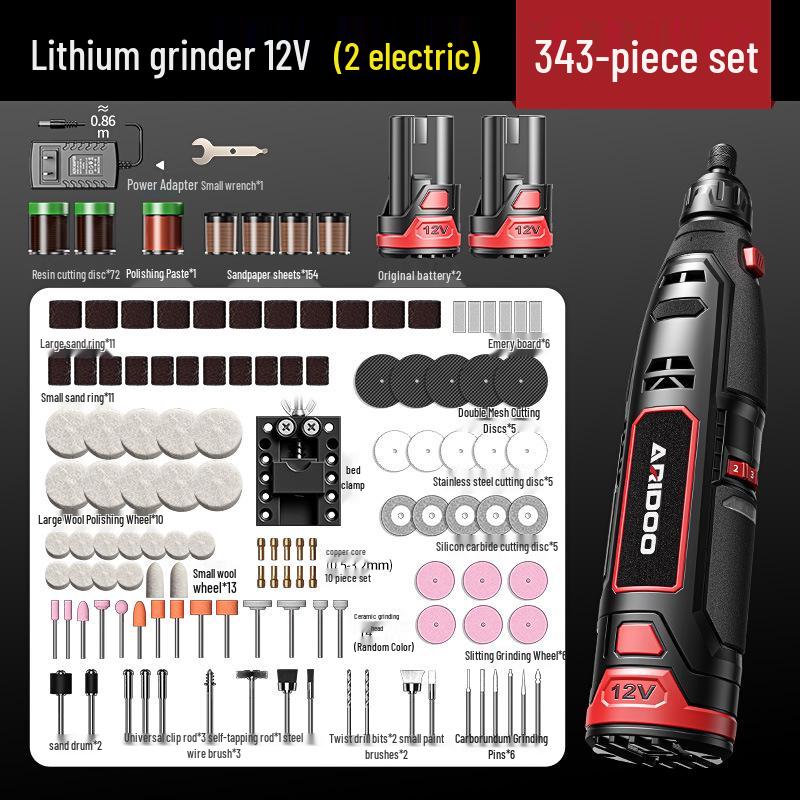 Handlicher Mini-Elektroschleifer und Polierer für Jadeschnitzerei und Haushaltsgebrauch