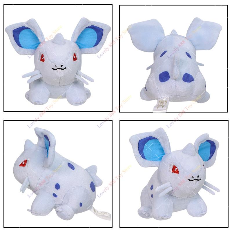 Wooper Plush Toys Cute Anime Plushie Scizor Nidoran Mimikyu Lapras Garchomp Litten Bidoof Ho-Oh Stuffed Kids Xmas Dolls
