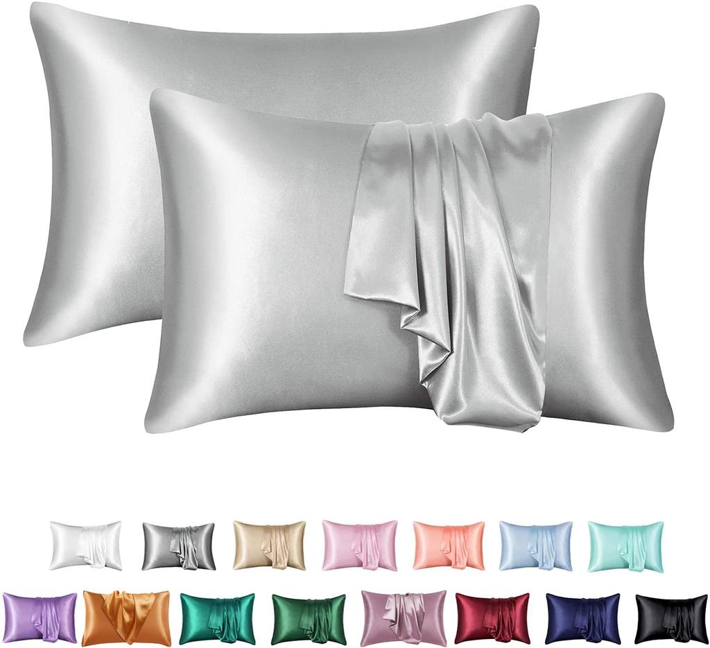 1 PCS Silk-like Pillowcase Pillow Cover For Bed Decor Silky Satin Hair Beauty Pillow Case Comfortable Pillow Case Home Bedding
