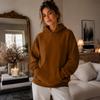Damen Kapuzenpullover mit Taschen Langarm für Herbst und Winter