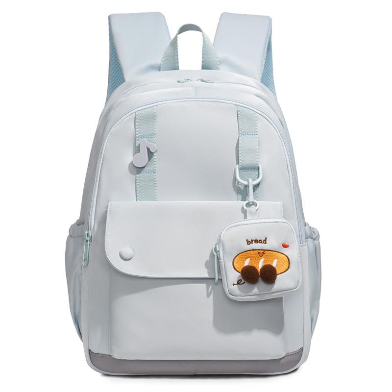 Schoolbag new casual schoolbag junior high school student high school student light commuter backpack women's high value large capacity outdoor