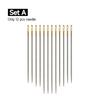 12/36pcs Blind Needle Elderly Needle-side Hole Hand Sewing Needles Household Sewing Needless Threading DIY Apparel Sewing Tools