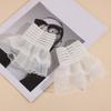 Detachable Lace False Sleeves Wrist Cuff Fingerless Hand Sleeve for Stylish Outfits Cosplay Event Daily Comfortable Wear
