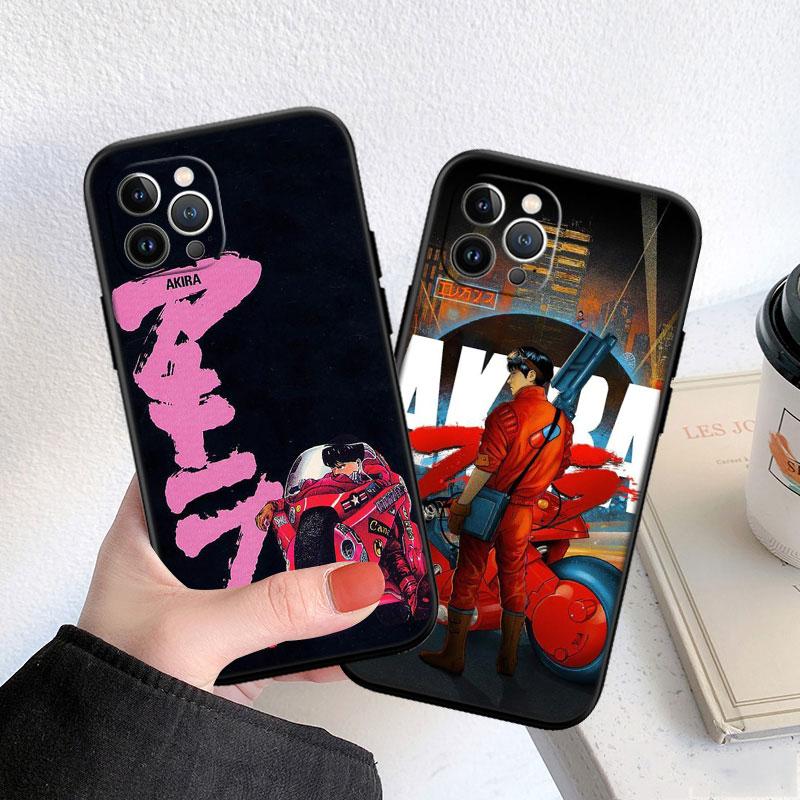 LO2 Akira Anime Soft Shell Phone Case for Samsung Galaxy S20 S21 S22 Ultra FE + Plus A21S A22 A24 A25 A26 A30 A30S A31