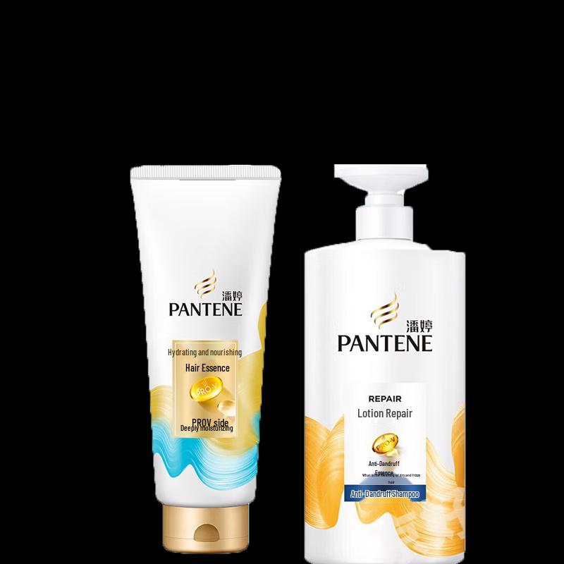 Pantene Watery Nourishing Conditioner 400g & Lotion Repair Anti-Dandruff Shampoo 750g Combo