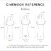 5Pairs Waterproof Silicone Household Gloves Non Slip Design Lovely Prints For Kitchen Dishwashing Daily House Chores