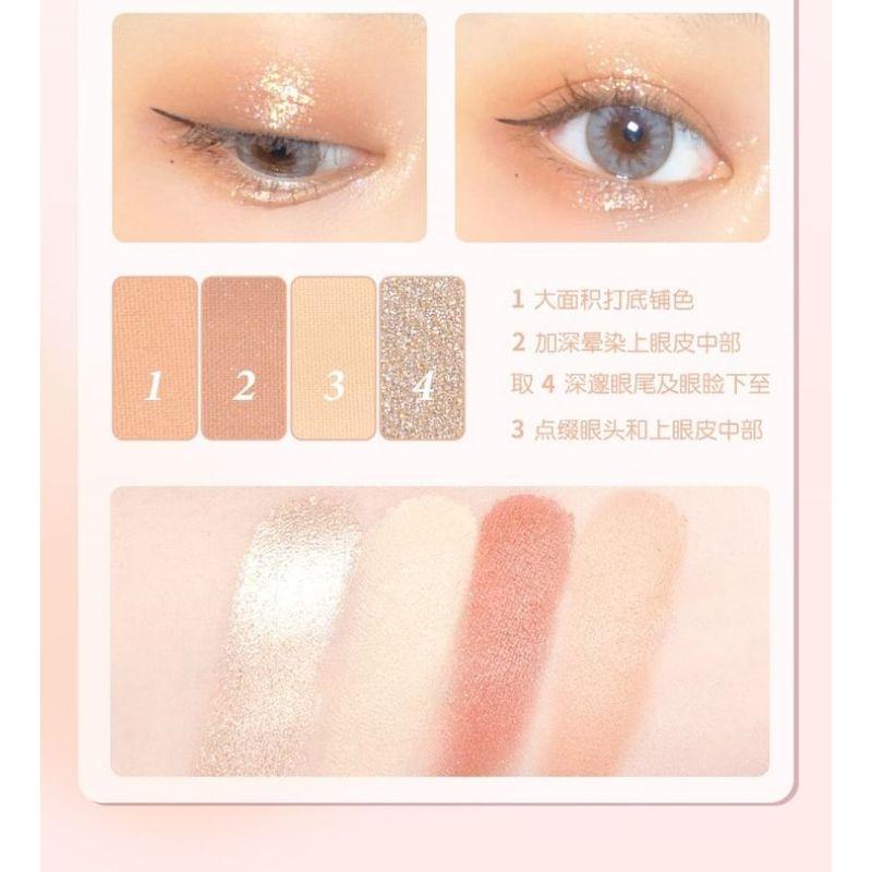 GOGO TALES - Lip Gloss Eyeshadow Palette Set - 3 Type
