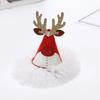 New Bright Velvet Christmas Hair Clip Snowflake Wings Fawn Alphabet Cute Holiday Decorative Hair Accessories
