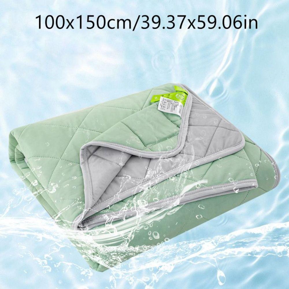New Double Sided Cooling Blanket Skin-Friendly Cold Effect Conditioning Quilt Solid Color Lightweight Cooler Quilt Spring Summer