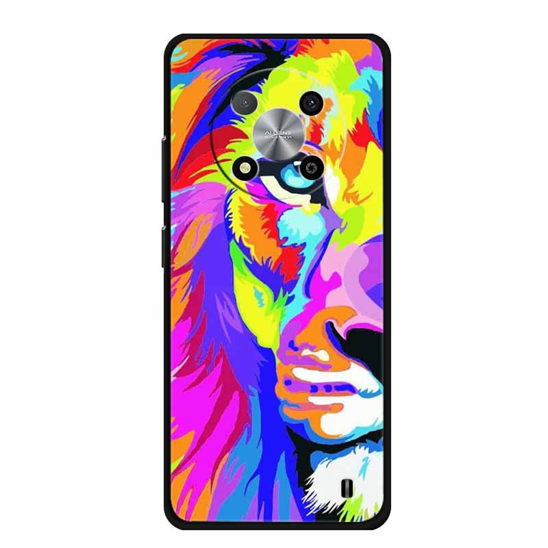 Custodia Per ZTE Blade A73 5G Lusso Morbido Silicone TPU Copri Telefono Per ZTE Blade A73 5G 7160N Cartoon Fiori Protettivi Nuovi Fundas
