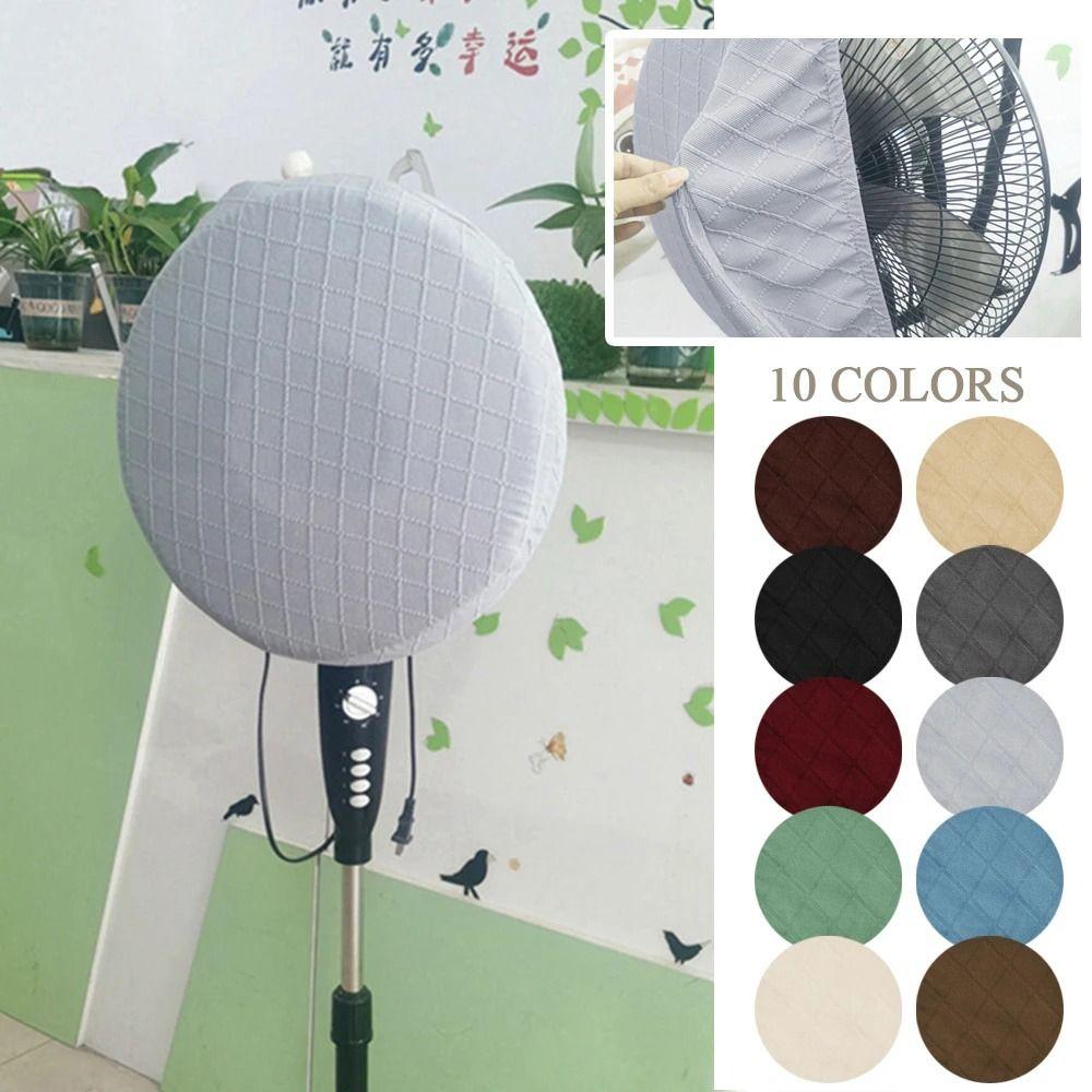 Elastic Fan Cover Wear-resistant Fan Bag Storage Net Cover Protective Dust Cover  Household