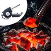 BBQ Air Blower Portable BBQ Fan Air Blower Handheld Barbecue Fan US/EU Plug