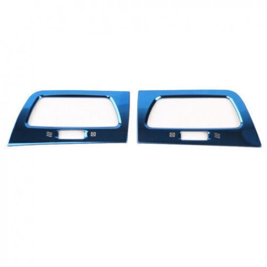 For Honda CR-V CRV 2012-2016 Outlet Vent Trim Blue Titanium 2PCS Console L&R Air