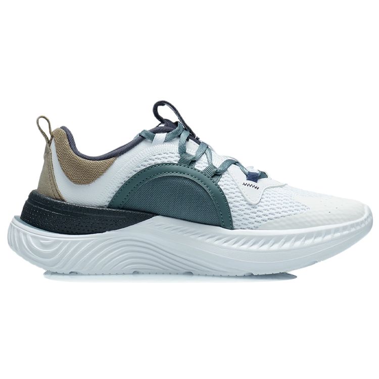 Li Ning Starfire Rebound Cushioning Low Top Sneakers Women Sneakers Standard-White AGLR092-6