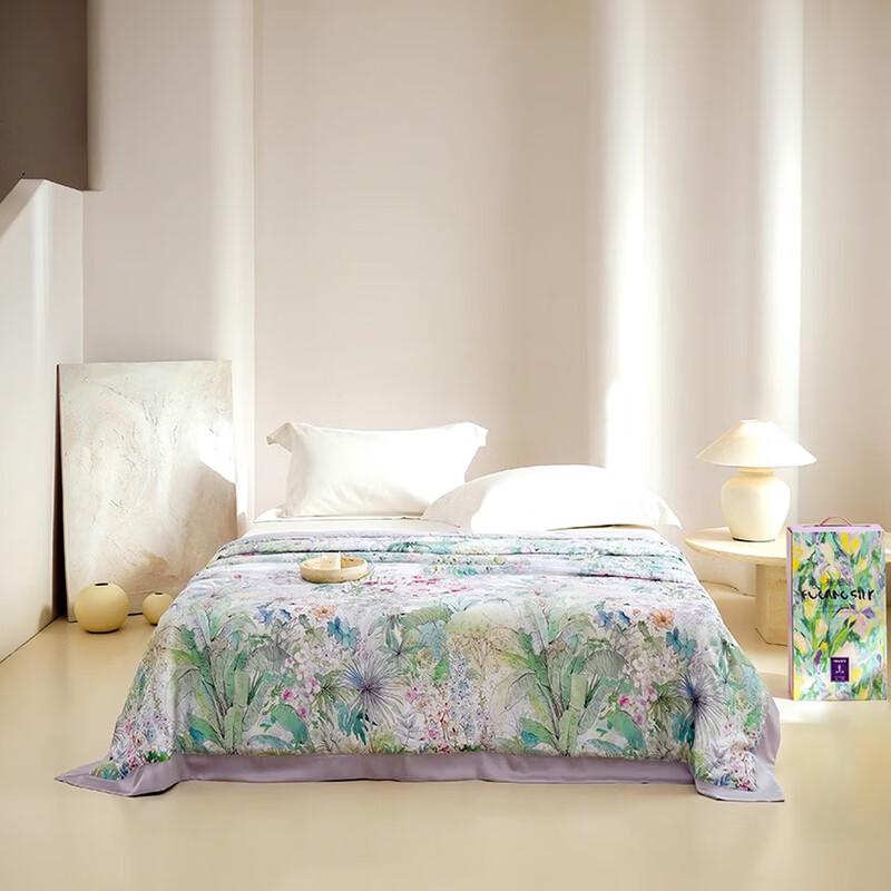 

ZMN French Woodpecker Digital Print Tencel Summer Quilt