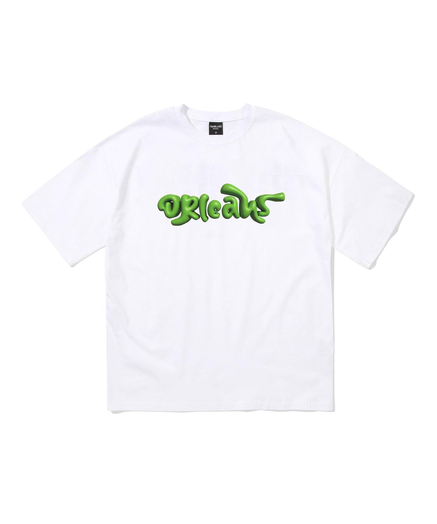 Футболка с 3D логотипом Ten Blade Orleans [Белая] White/L
