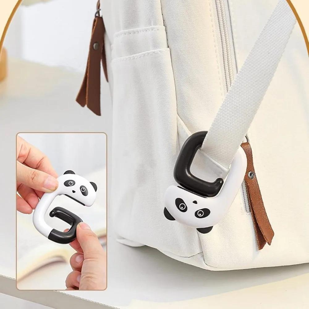 Cartoon Tierhaken Stark Belastbar Desktop Taschenhaken Tischseite Rutschfest Schultasche Schlüsselhänger Haken Faltbar
