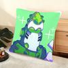 Cartoon BBen  Cushion Cover Soft Short Plush Pillow Cover Smooth Cozy Texture Aesthetic Cushion Case Home Decor