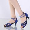 Dámské sandály Boty na moderní tanec Dospělé boty na latinskoamerické tance Dámské boty na společenský tanec Vysoké podpatky Sandalias Mujer