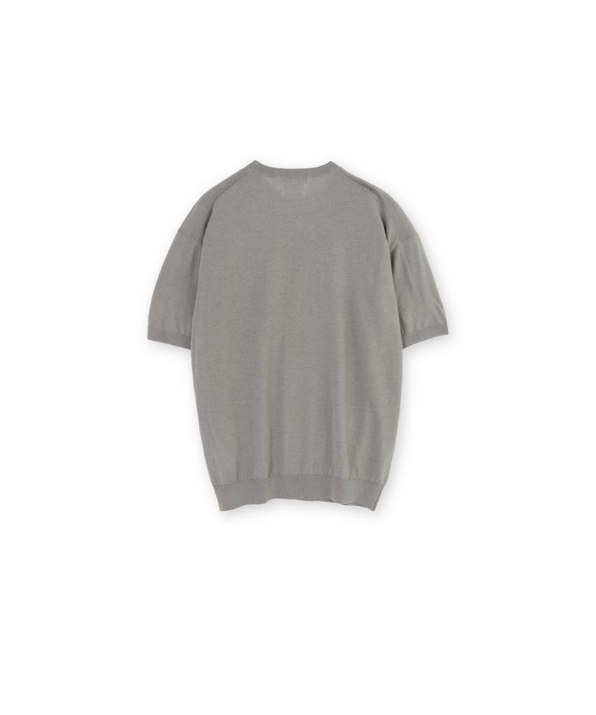 Beulaunyadeu Hard Twist Supima Cotton Half Knit, Washed Gray