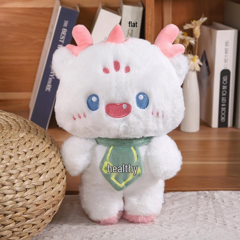 

2024 Year of the Dragon Police Mascot Plush Toy – Children s New Year Gift 32cm Customizable Logo