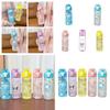 Cute Cartoon Design Tritan Plastic Water Bottle For Kids 550ml Capacity High-temperature Resistant