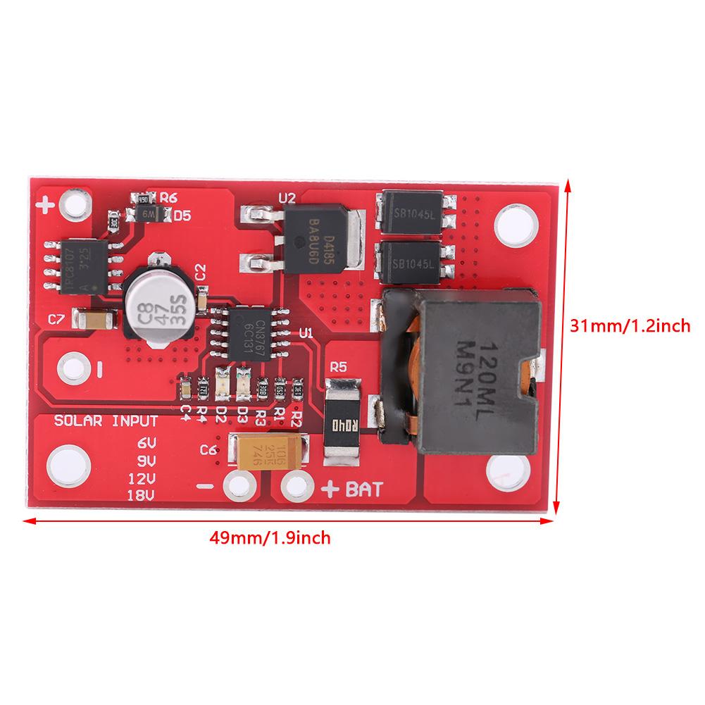 Charging Module 3A Controller Charging Module MPPT Solar Panel Controller Charging Module for 12V  Acid Battery  3A