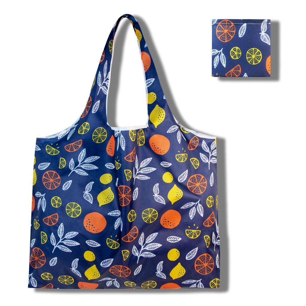 Large Cartoon Foldable Portable Shopping Bag, Large Capacity Tote Bag