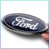 Bil Bakre Bagageutrymme Logotyp Emblem Klistermärke 11,5x4,5cm Ersättning för Ford Ranger Escape Mondeo Fusion Fiesta Kuga Edge Focus Mustang Biltillbehör