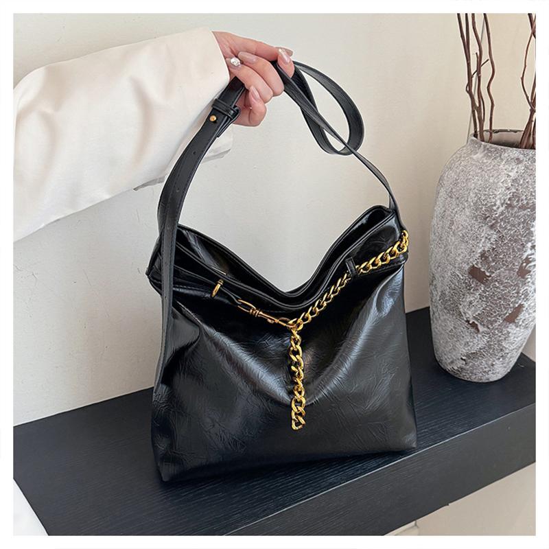 Vintage Women's Bag Large Capacity Student Chain Shoulder Bag Casual Pendulous Messenger Bags New