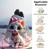 1pc Cute Cartoon Cat Blanket, Seasonal Universal Home Decoration Blanket, Throw Blanket, for Decorating Your Own Sofa and Living Room, Super