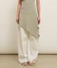 General Idea Pleated Knit Wrap Skirt [Sage Mint] / Gf2Let529
