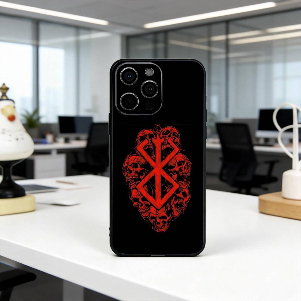 Classic B-Berserk BG G-Guts Phone Case Silicone Soft For IPhone 17 16 15 14 13 12 11 X XR Plus Pro Max Plus