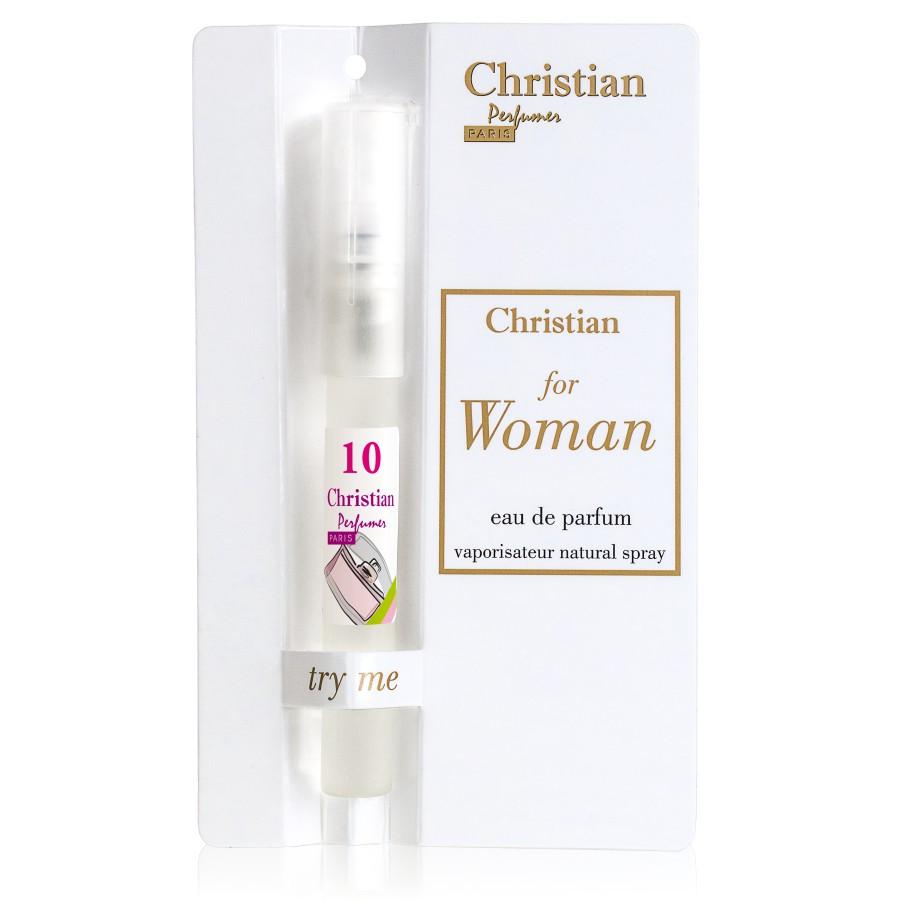 

Парфумована вода жіноча Christian K-8 №10 за мотивами Любов у Парижі 100 ml.