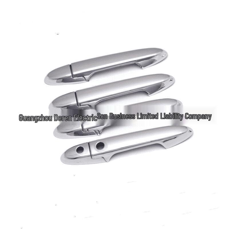 

Наклейка на хромированную ручку Fengfan для городского автомобиля: Защита дверной ручки, ярко-серебристая