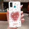 For Honor 9X Lite JSN-L21 JSN-L22 JSN-L23 Case Clear Fashion Butterfly Flowers Soft TPU Silicon Cover Honor 9XLite Phone Casing