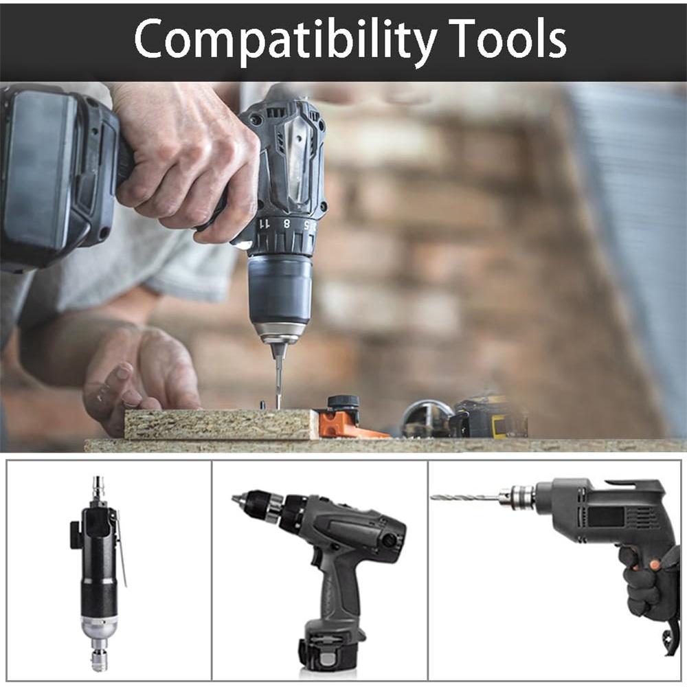 Set 13 Piese Biți Magnetici 50mm Forme Speciale pentru Șurubelniță, Coadă Hexagonală 1/4 inch, Compatibil cu Șurubelnițe Electrice, Mașini de Găurit și Mașini de Înșurubat cu Impact