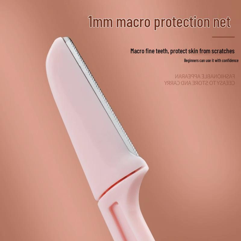 2025 New Folding Eyebrow Razor - Safe & Beginner-Friendly, Unisex Shaving Blade Full Set