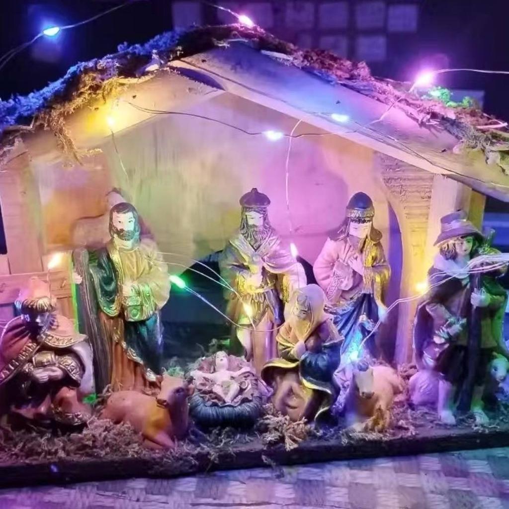 Buy New CrossBorder Amazon Independent Station Christmas Manger Set