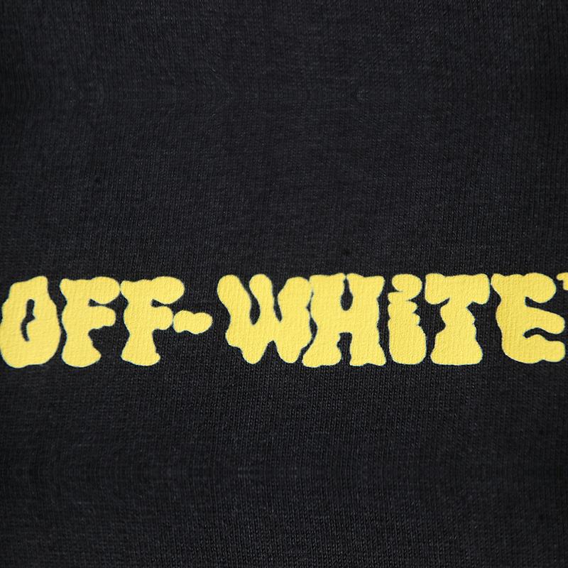 1170 Off-White 2026 Spring/Summer New Letter LOGO Pattern Round Neck Hooded Short Sleeved Men's and Women's T-shirts