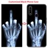 Customized Phone Case For Vivo iQOO Z9 Turbo Neo9s Pro Plus Y36 4G X100 Ultra V40 Lite Y18 V30 SE Case Black Silicone Back Cover